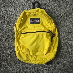 Yellow Jansport Backpack